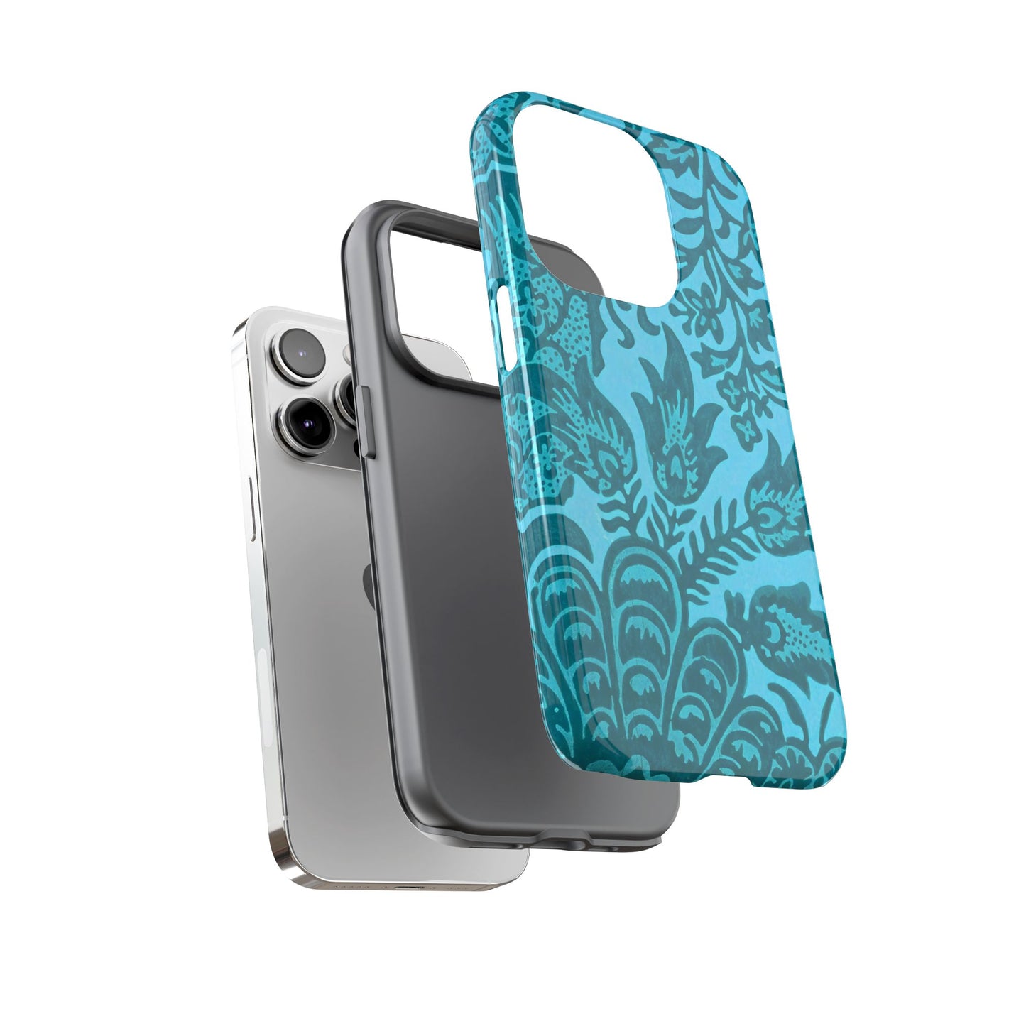 Bohemian Phone Case, Tough Floral Phone Cover, Artistic Phone Protector, Gift for Her, Unique Tech Accessories