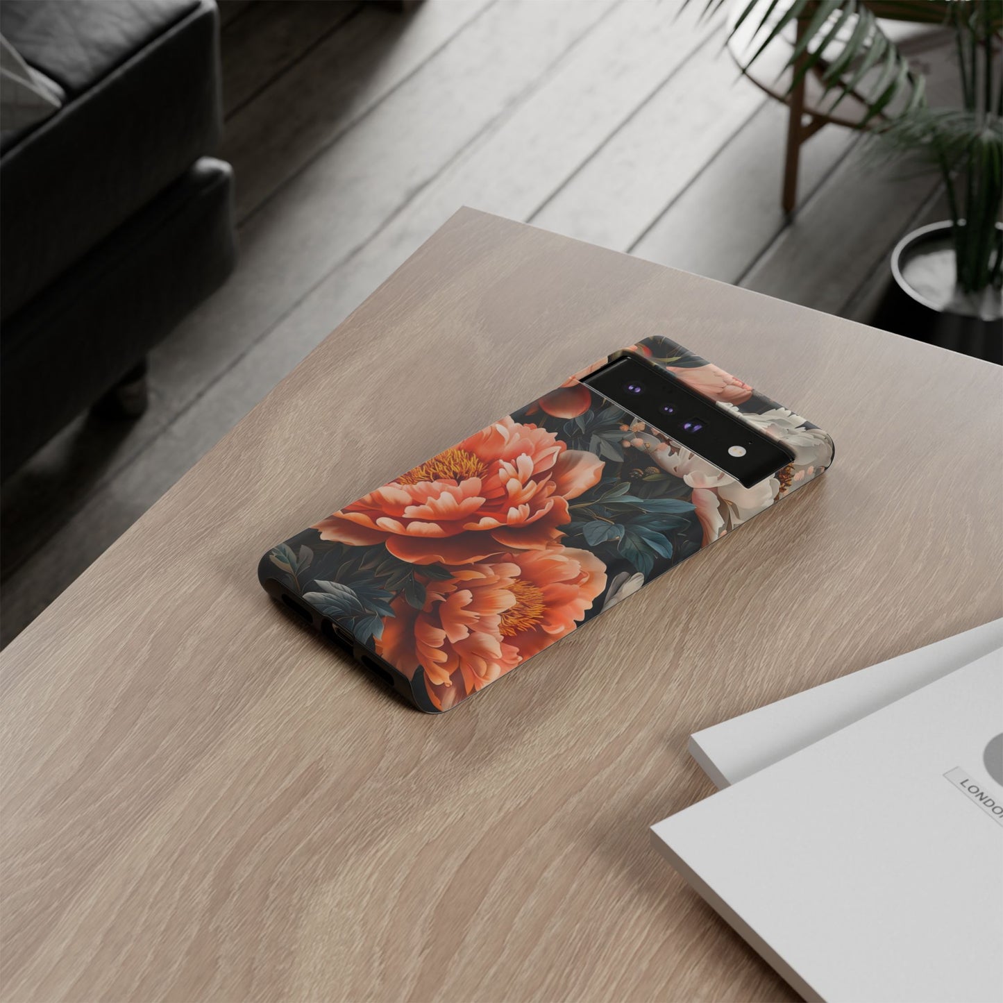 Floral Phone Case - Tough Cases, Durable Cover, Flower Design, Unique Gift, Phone Accessories