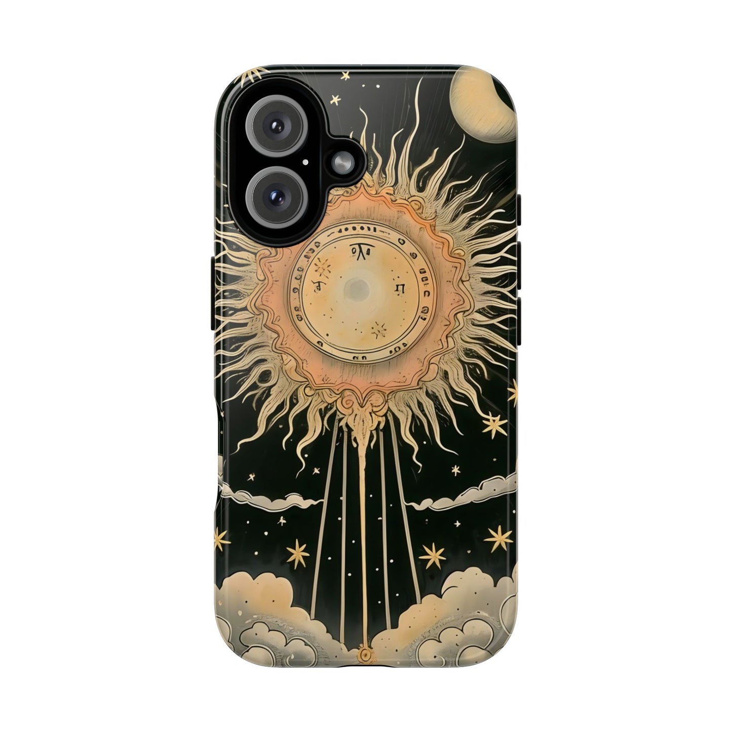 Celestial Phone Case, Tough Cases for Astrology Lovers, Cosmic Design, Gift for Astronomers, Unique Phone Accessories