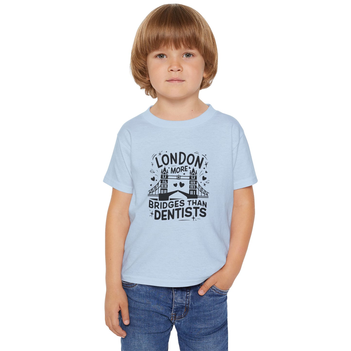 Toddler T-Shirt - London is having more Bridges than Dentists - Fun Graphic Tee for Kids
