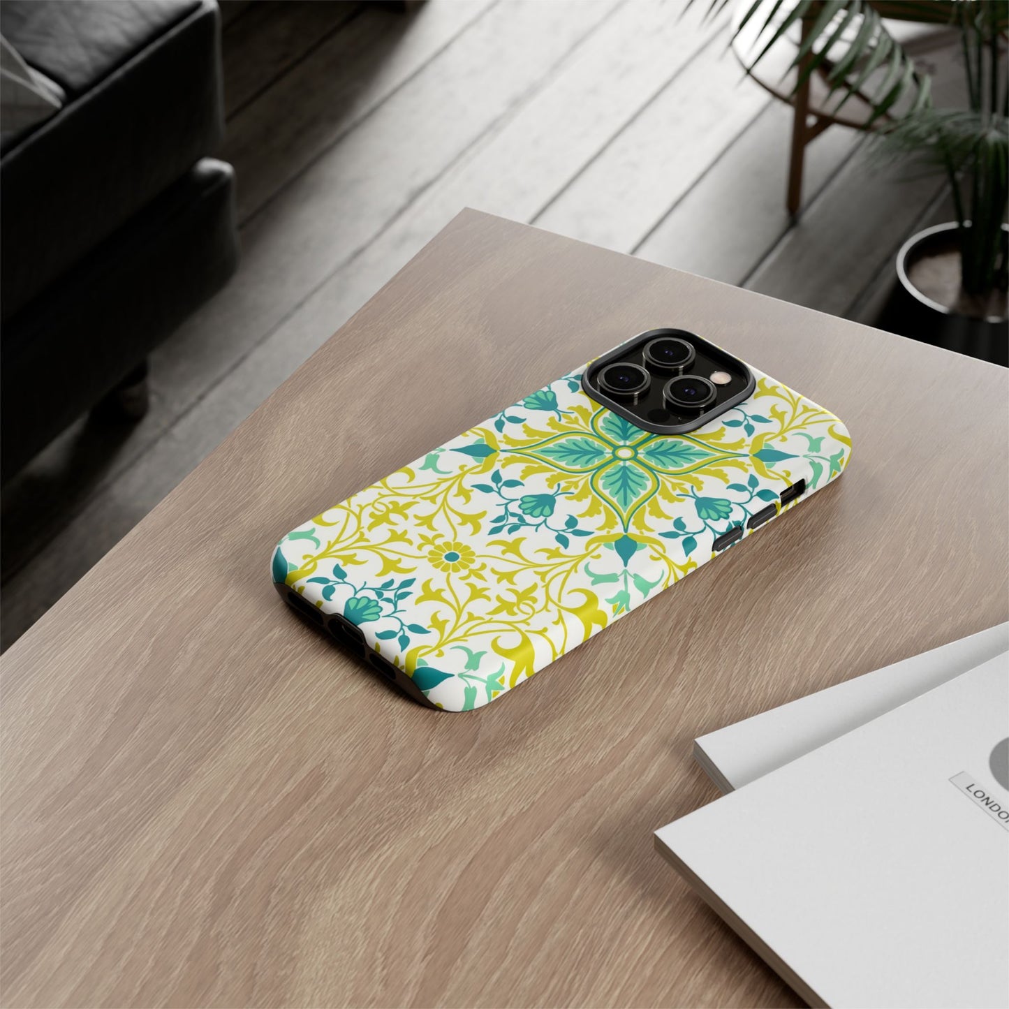 Vibrant Floral Phone Case - Protective Cover for iPhone, Stylish Gadget Accessory, Perfect Gift for Her, Home Decor, Trendy Tech