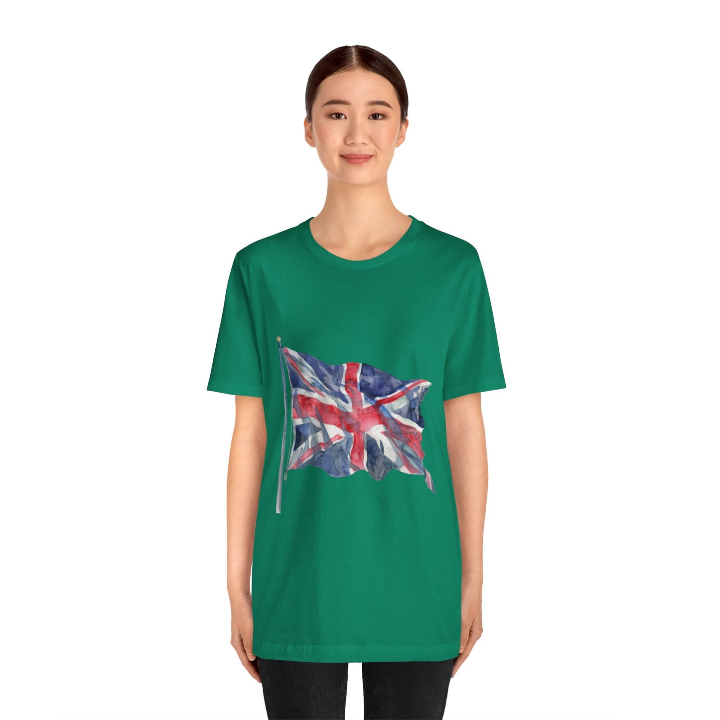 Unisex Jersey Short Sleeve Tee - British Flag - Iconic Union Jack Design