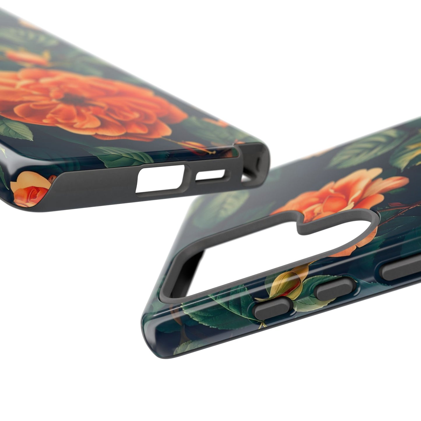 Floral Phone Case, Tough Cases for Nature Lovers, Botanical Design, Phone Protection, Gift for Her, Trending Floral Accessories