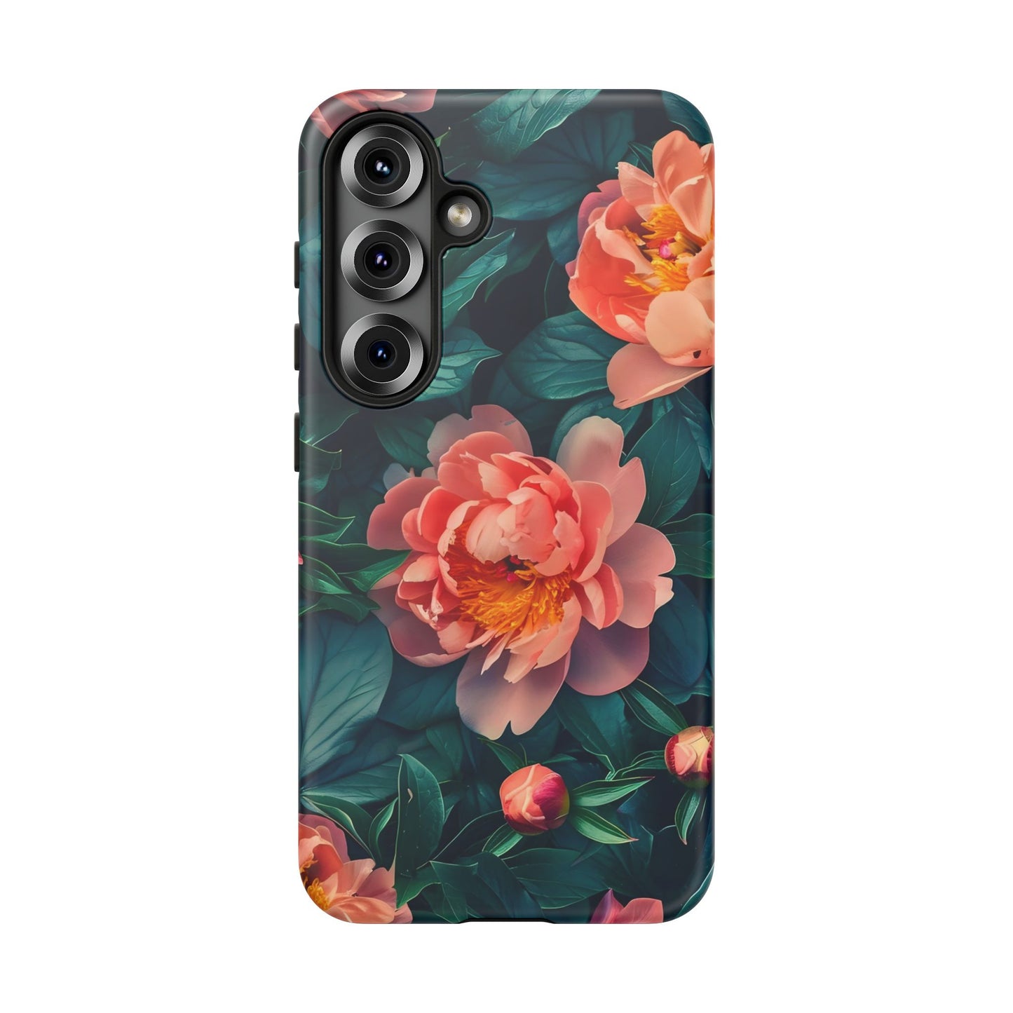 Floral Phone Case - Tough Cases, Flower Design, Botanical Art, Phone Accessory, Gift for Her, Nature Lovers