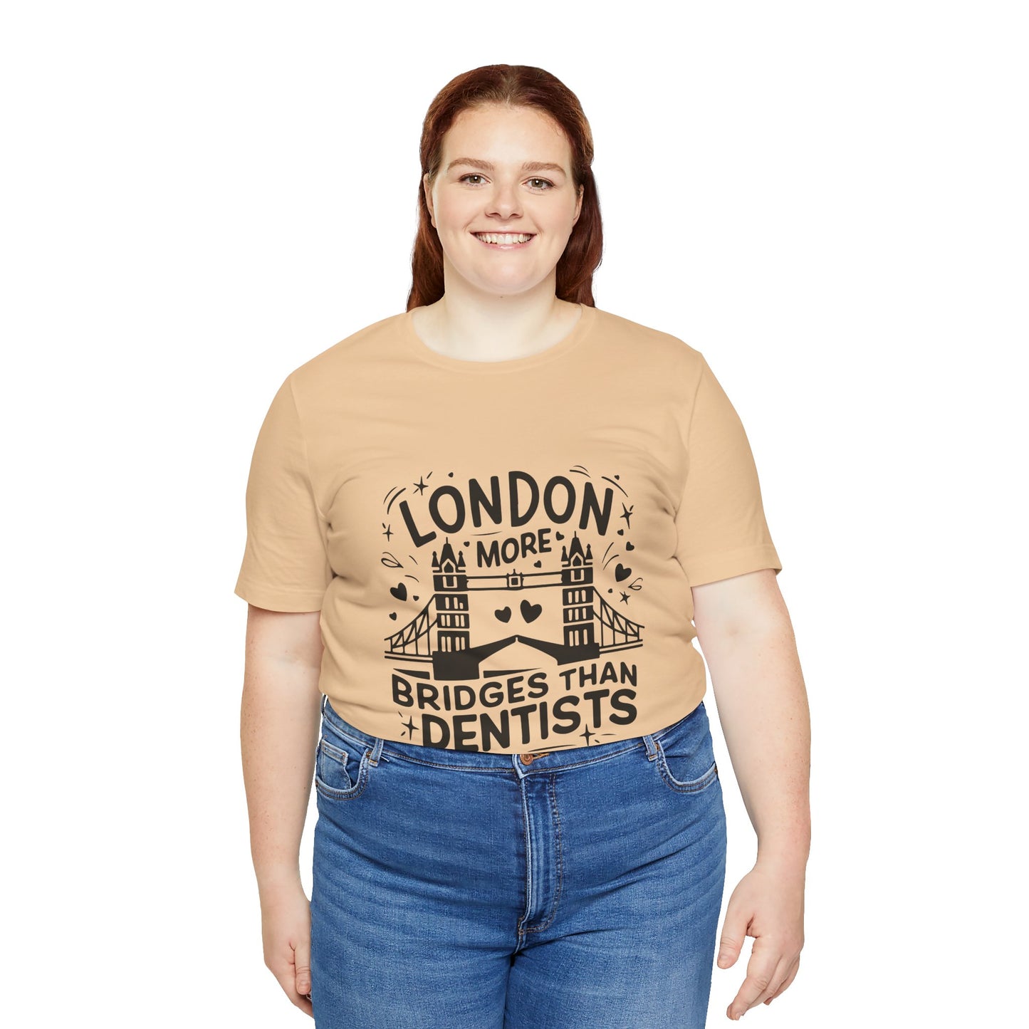 Unisex Jersey Short Sleeve Tee - London is having more Bridges
