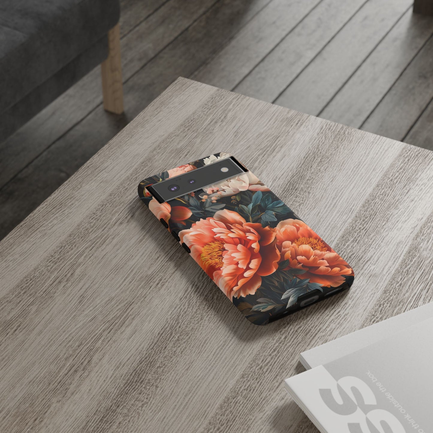 Floral Phone Case - Tough Cases, Durable Cover, Flower Design, Unique Gift, Phone Accessories