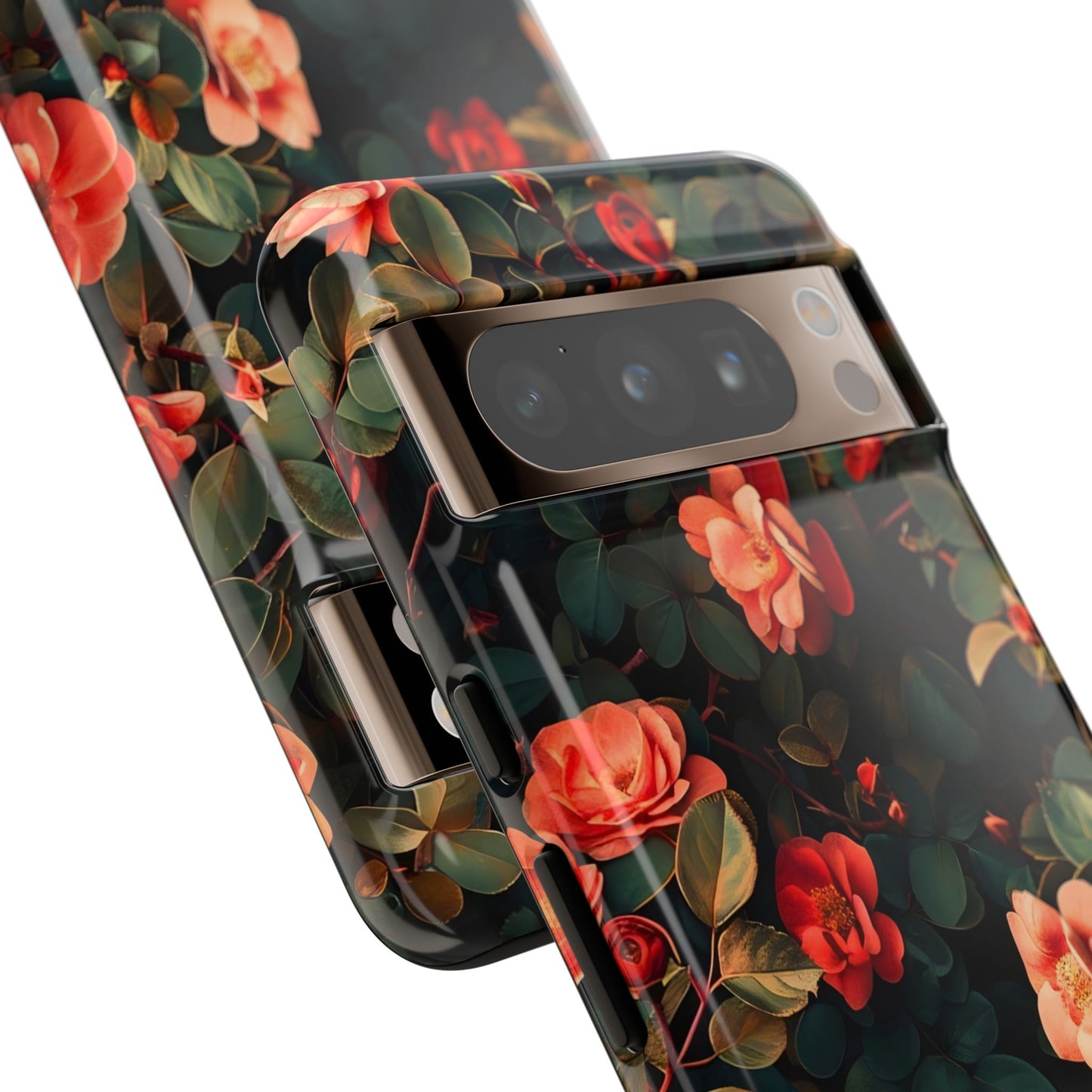 Floral Phone Case - Elegant Floral Design, Tough Protective Case, Perfect Gift for Her, Trendy Phone Accessories, Mother’s Day, Birthday