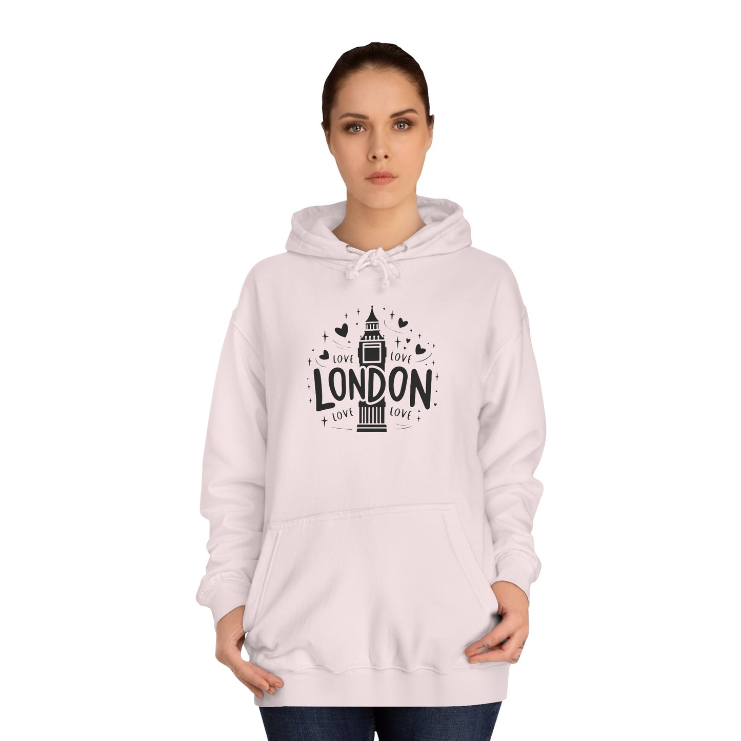 Unisex College Hoodie - Lovely London