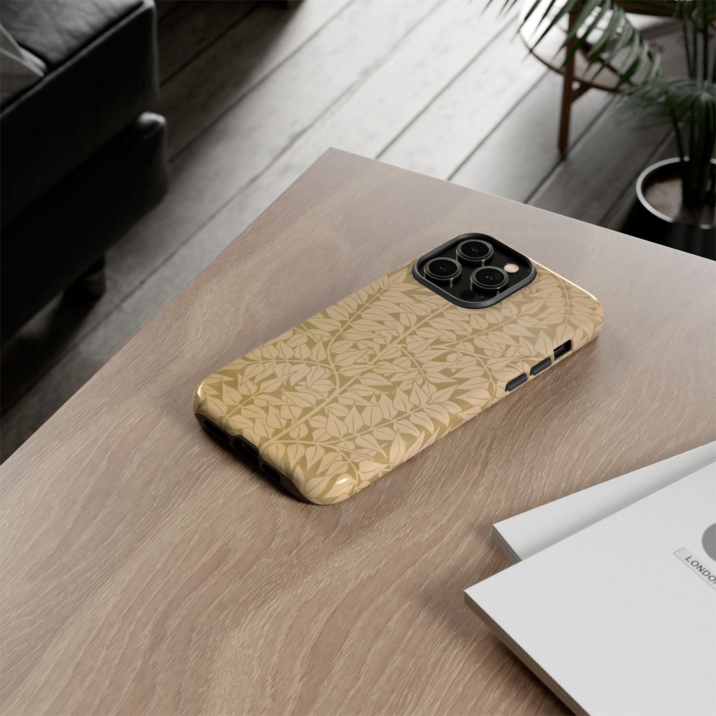 Nature-Inspired Phone Case, Botanical Phone Cover, Eco-Friendly Case, Stylish Protective Cover, Floral iPhone Case