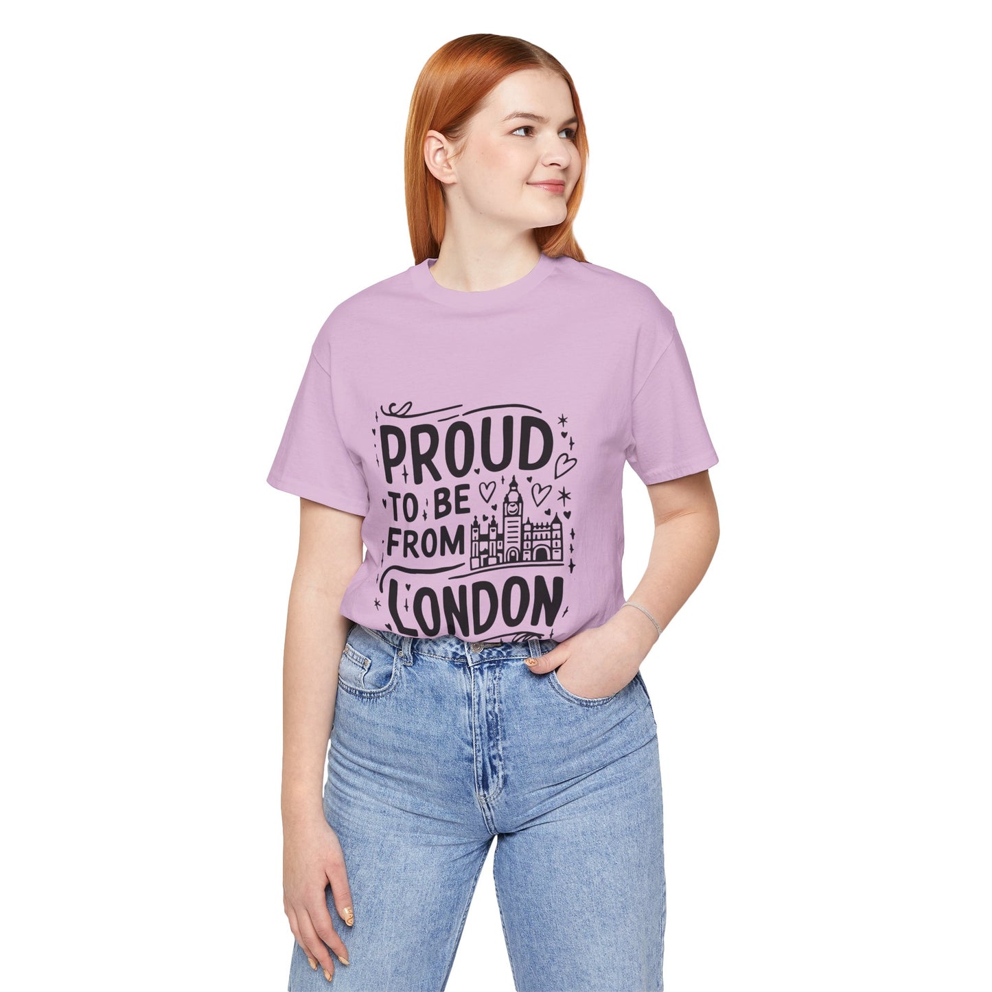 Unisex Jersey Short Sleeve Tee - Proud to be from London