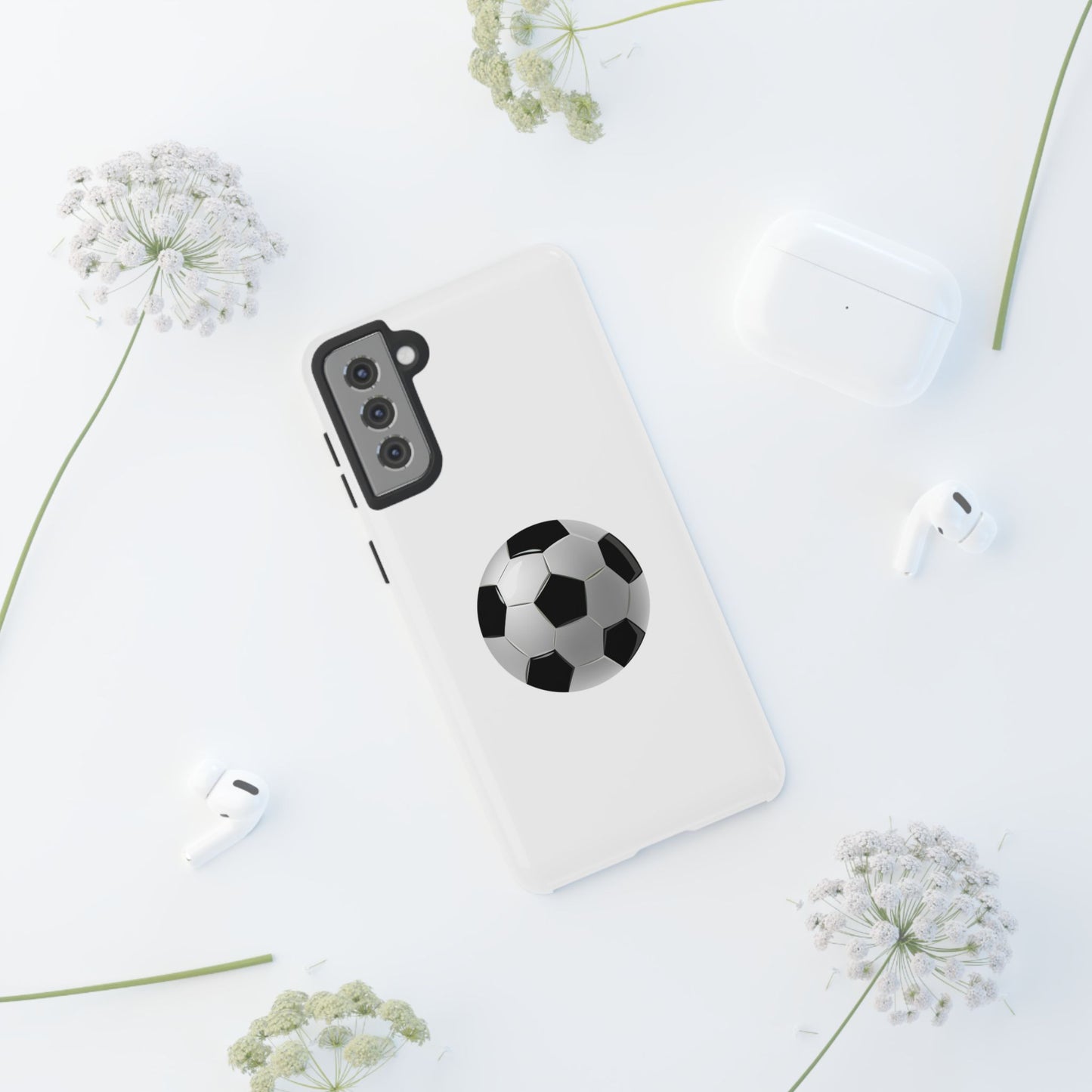 Soccer Ball Phone Case - Tough and Stylish for Sports Lovers