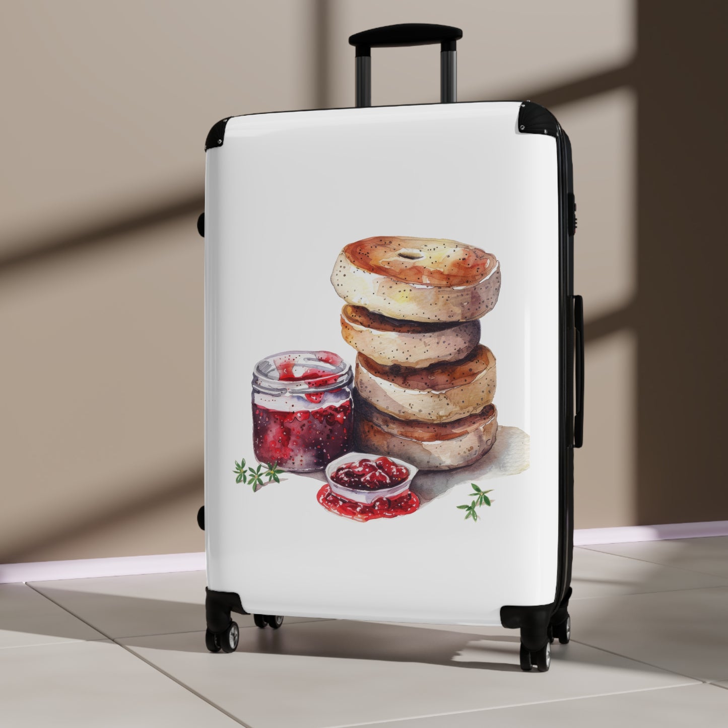 Elegant British Tea Set Suitcase