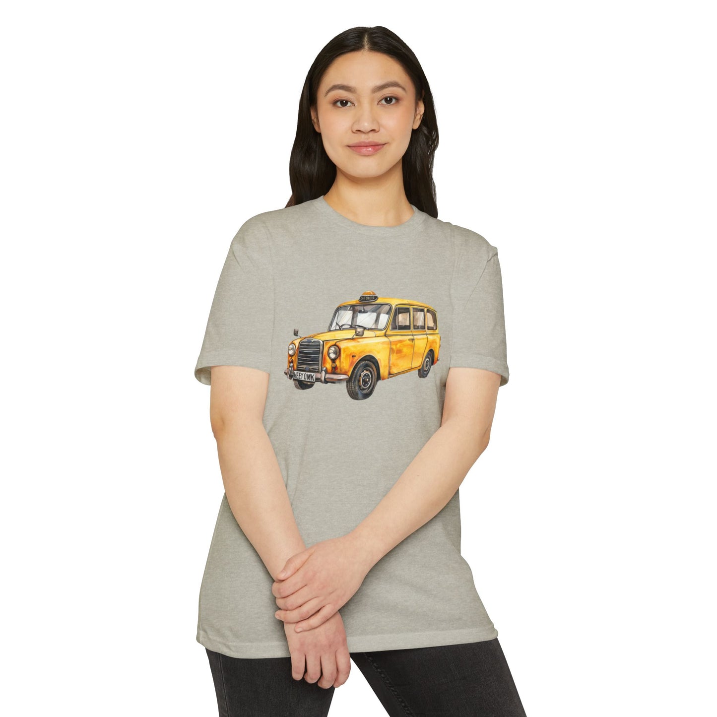 Unisex CVC Jersey T-shirt - British Vintage Car