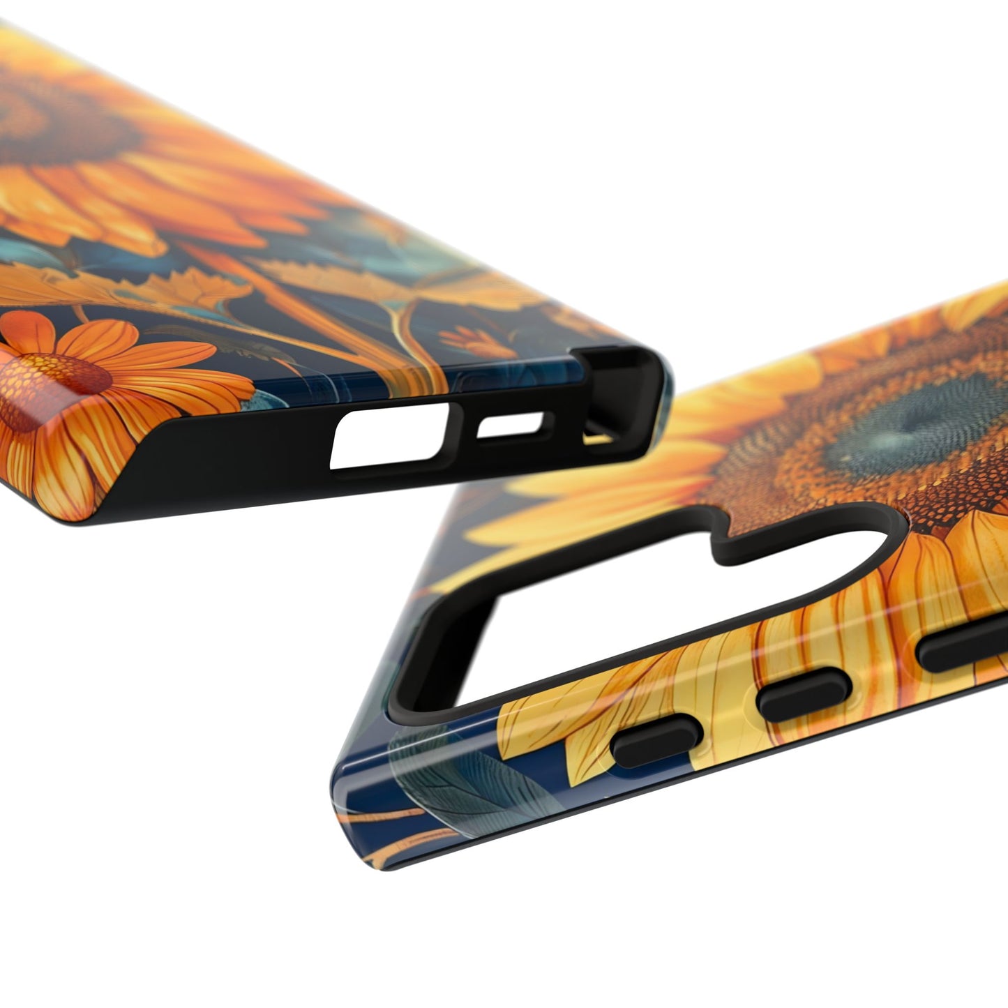 Sunflower Phone Case - Floral Design for Nature Lovers, Cute Spring Accessory, Gift for Her, Eco-Friendly Cover