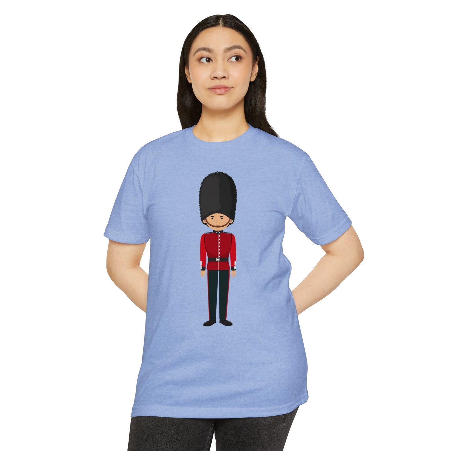 Unisex CVC Jersey T-shirt - Honor in Red - British Soldier Uniforms
