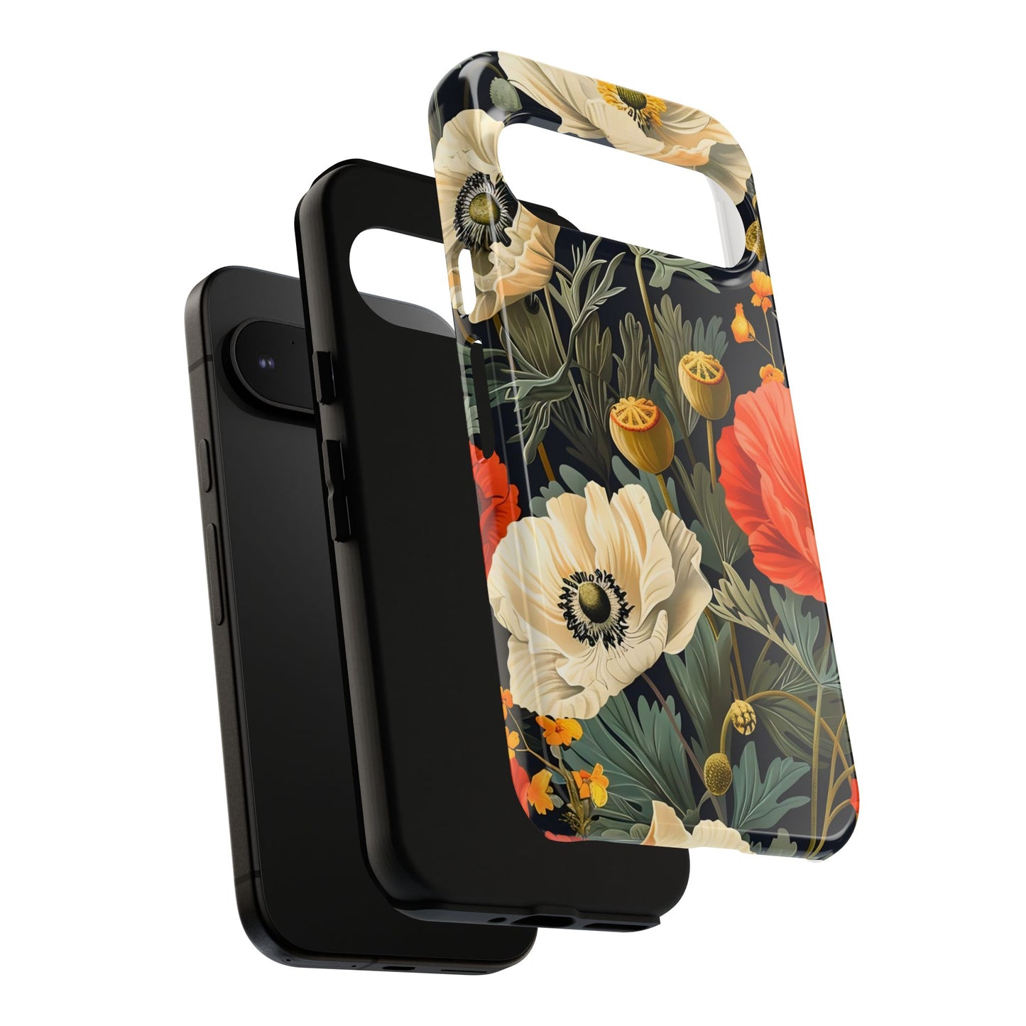 Floral Phone Case - Tough Cases with Vibrant Garden Design, Phone Accessory, Gift for Her, Spring Style, Nature Lover
