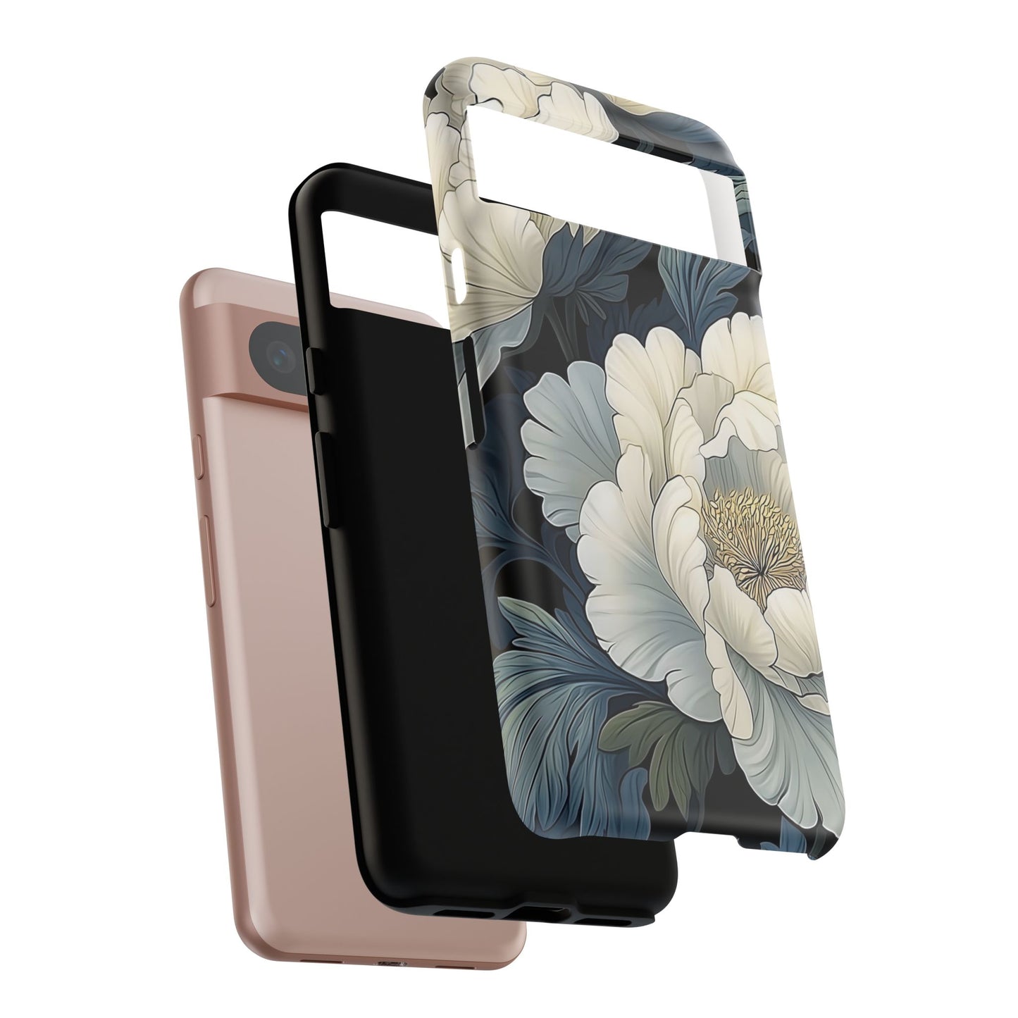 Floral Phone Case - Elegant Tough Cases for Nature Lovers, Stylish Protective Cover for Gifts, Birthdays, Mom's Day, Floral Design
