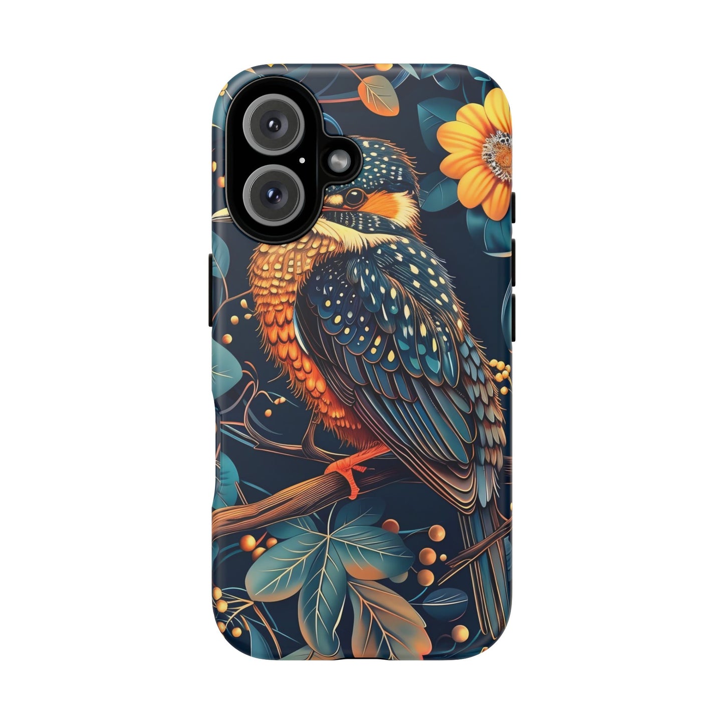 Nature-Inspired Phone Case | Artistic Bird Design | Tough Cases for Nature Lovers, Unique Gift, Eco-Friendly, Wildlife Decor