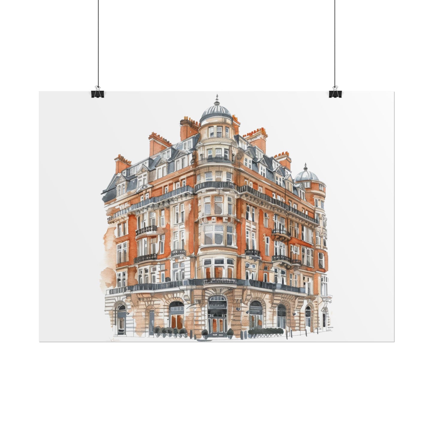 Elegant Architectural Rolled Posters, Art Prints for Home Decor, Gift for Housewarming, Wall Art for Living Room, Unique Art Decor