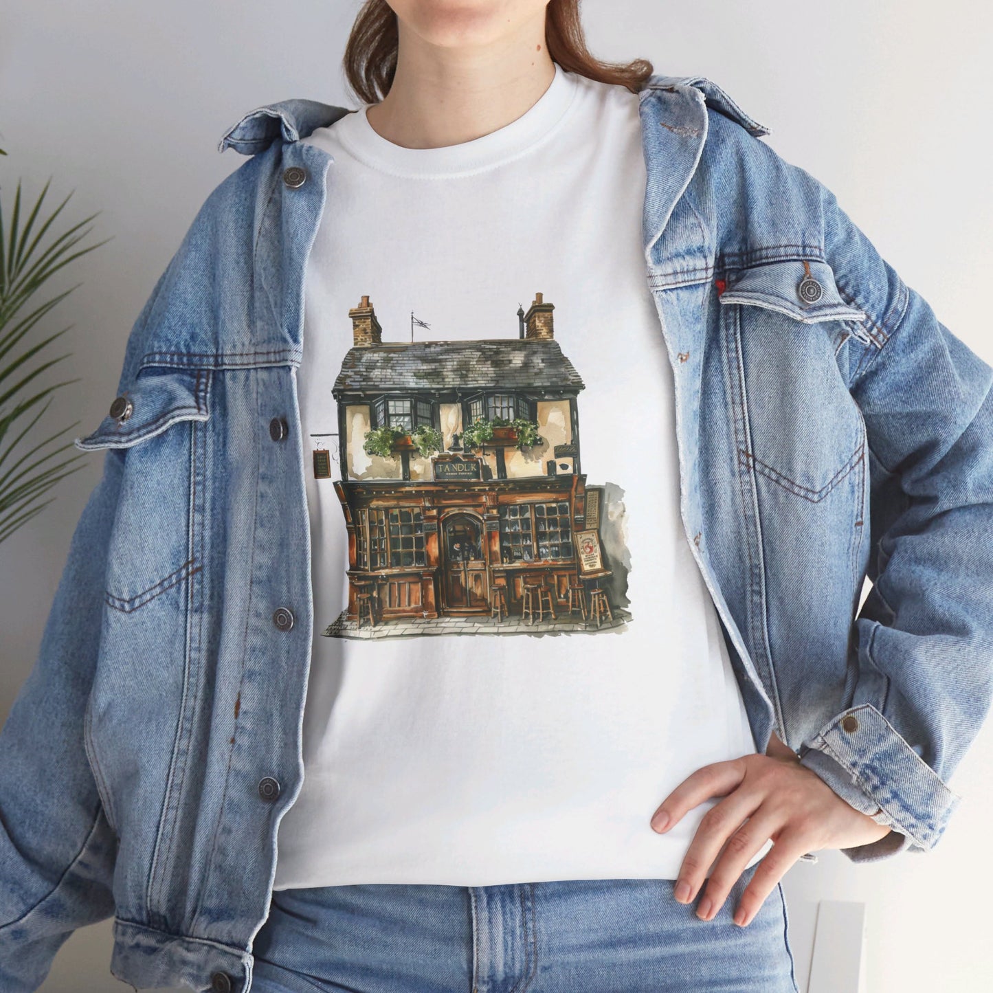 Vintage British House - Classy Unisex Heavy Cotton T-Shirt