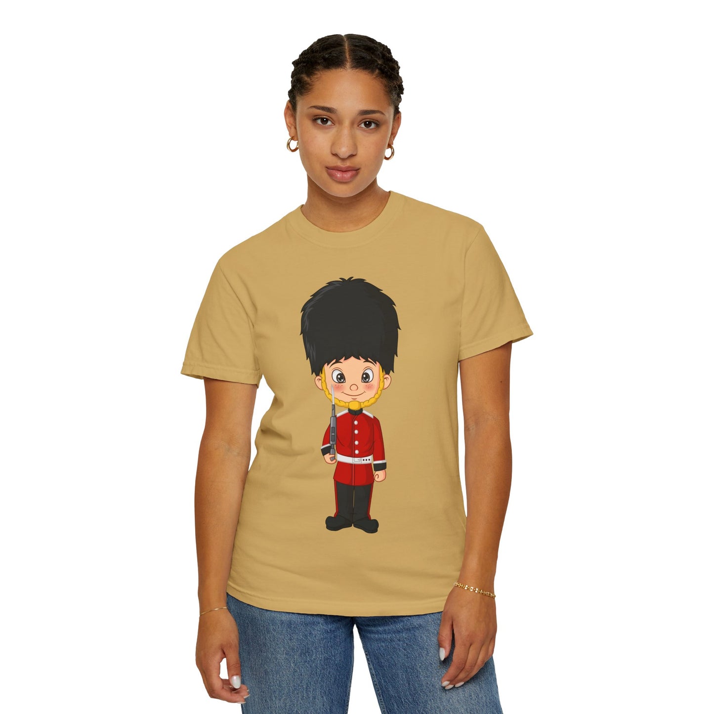 Unisex Garment-Dyed T-shirt - Bodmin’s Brave - The Iconic Red Jacket