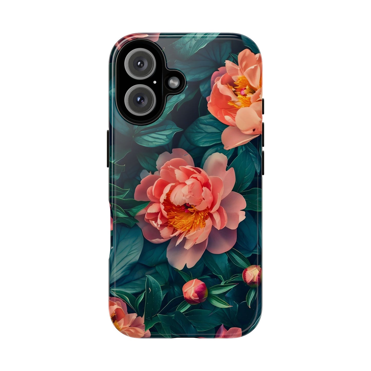 Floral Phone Case - Tough Cases, Flower Design, Botanical Art, Phone Accessory, Gift for Her, Nature Lovers