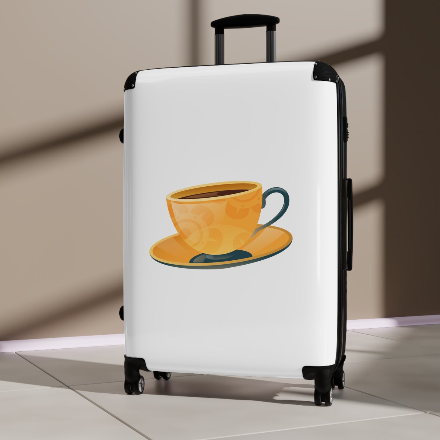 Tea Cup & Saucer - Suitcase