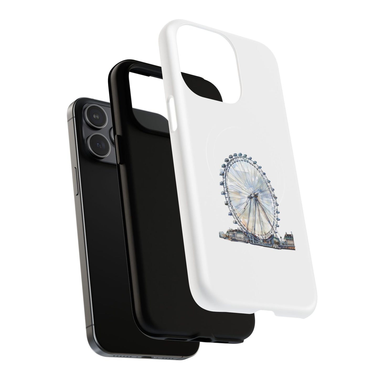 Funky Ferris Wheel Magnetic Case | Tough iPhone Cover, Customized Phone Case, Unique Gift, Festival Accessory, Durable Phone Protection