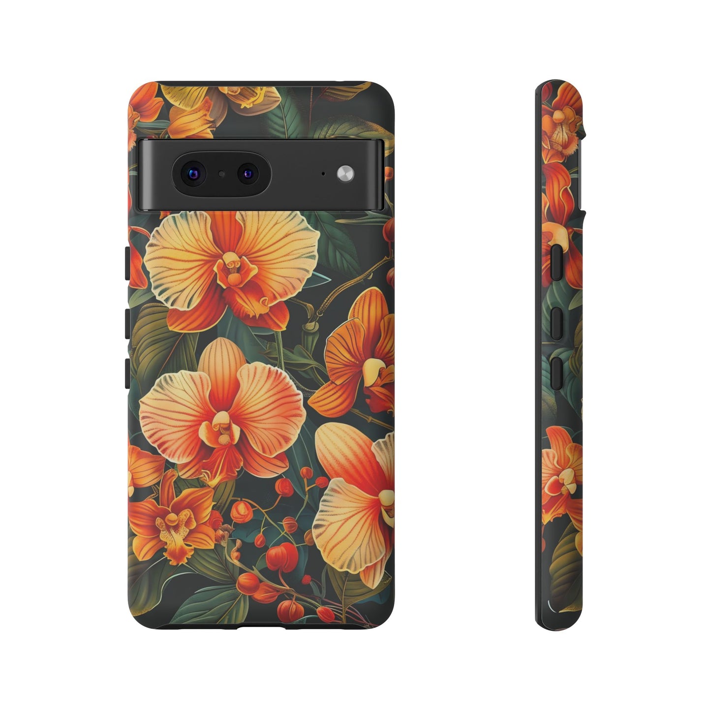 Floral Phone Case - Tough Cases, Protective Cover, Gift for Her, Smartphone Accessory, Floral Design, Nature-Inspired