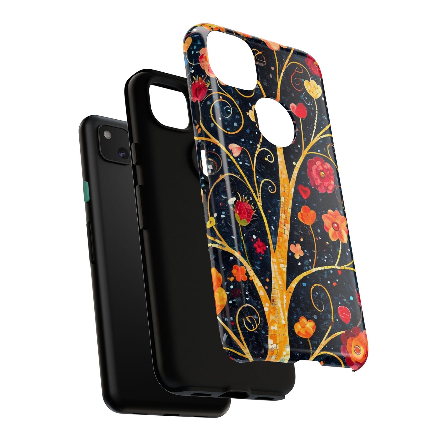 Floral Phone Case - Tough Cases | Vibrant Design for Nature Lovers, Gift for Her, Stylish Protection, Spring Decor, Customizable