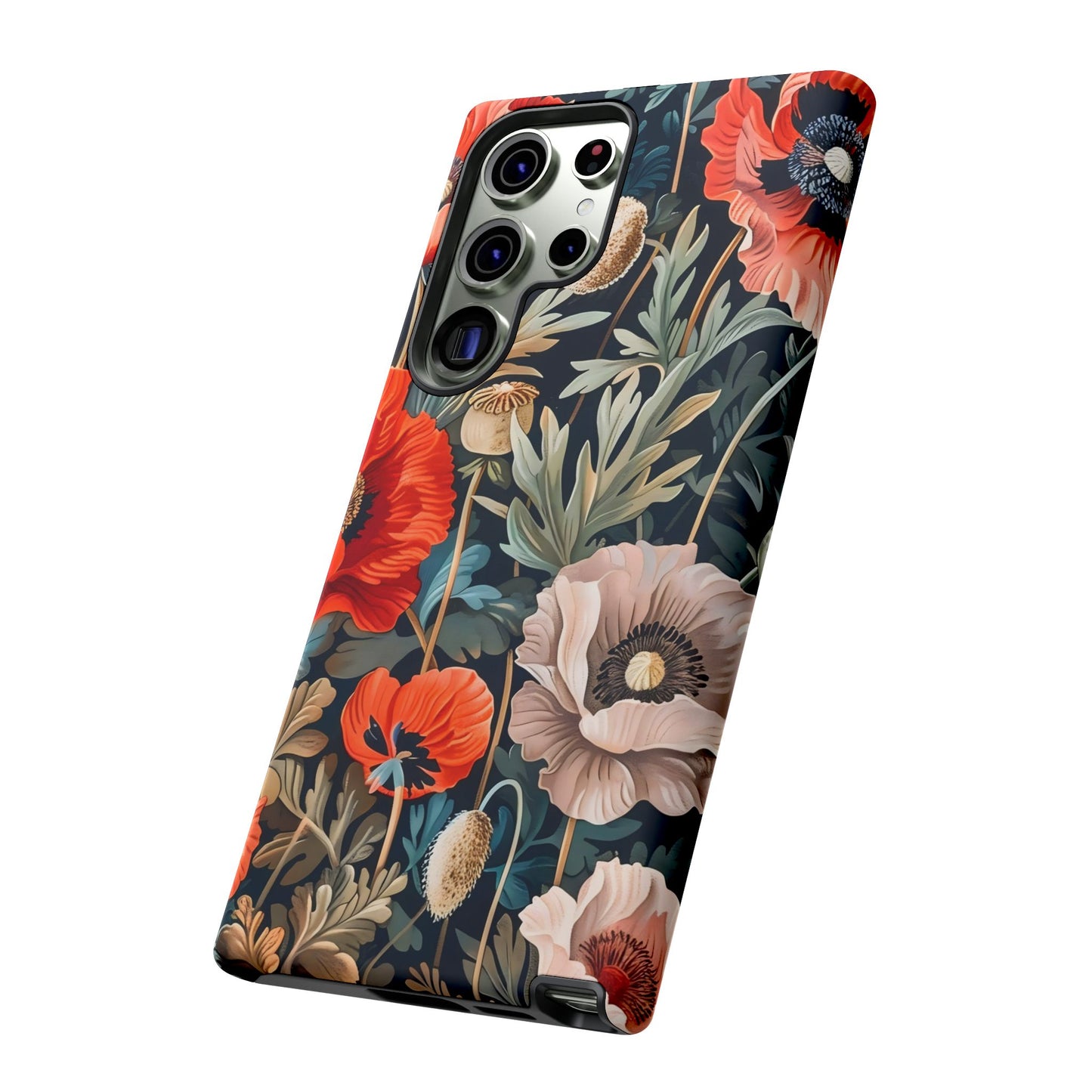 Floral Phone Case - Tough Cases, Flower Design, Chic Tech Accessories, Stylish Gifts, Unique Phone Protectors