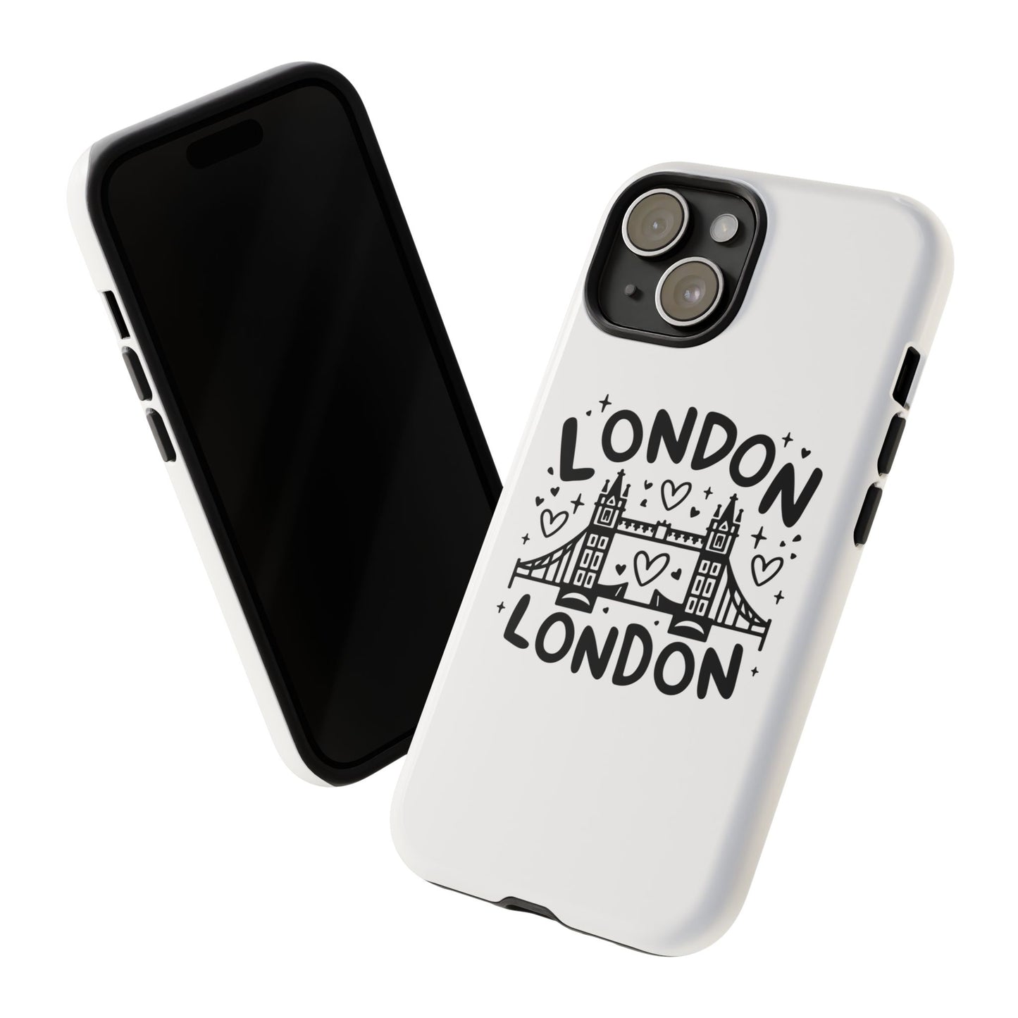 Love London Bridge Phone Case, Tough Cases for London Lovers, Cute Protection, Travel Gift, Phone Accessory, Design with Love