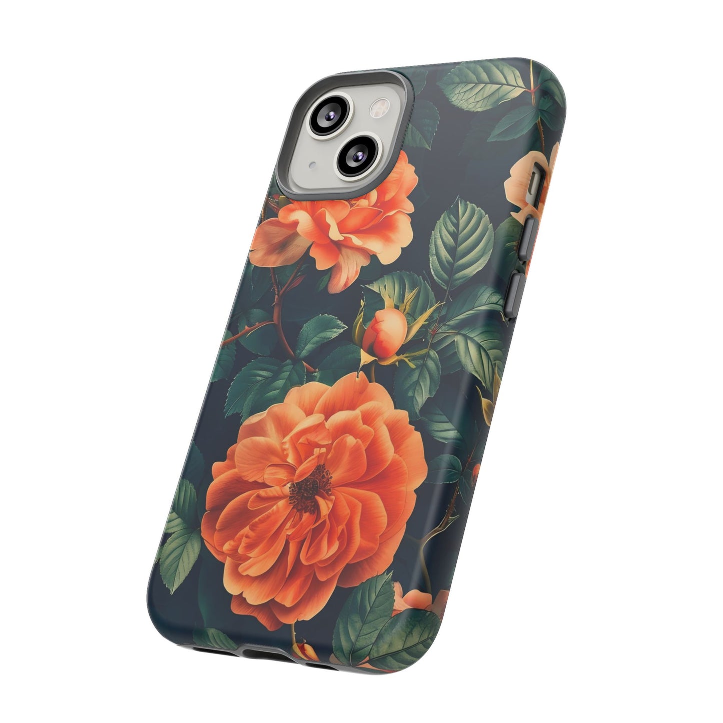 Floral Phone Case, Tough Cases for Nature Lovers, Botanical Design, Phone Protection, Gift for Her, Trending Floral Accessories