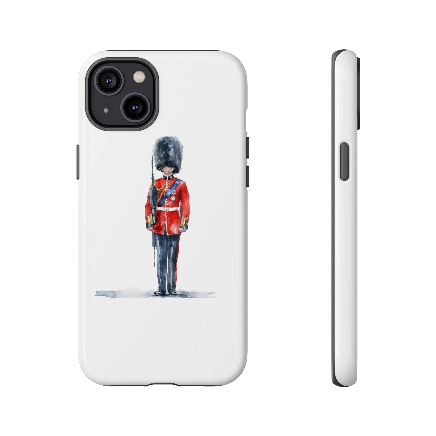 British Royal Guard Phone Case - Tough Cases, Unique Phone Cover, Gift for Her, Cute Accessory, British Soldier Design