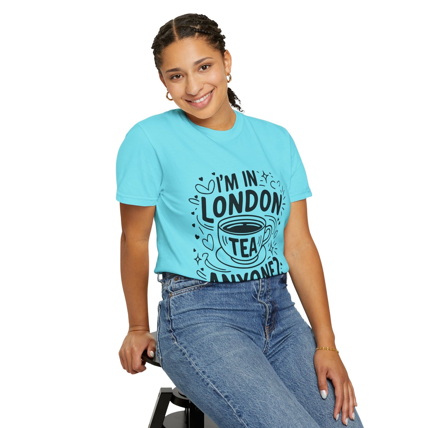 Unisex Garment-Dyed T-shirt - London's Nostalgic Tea