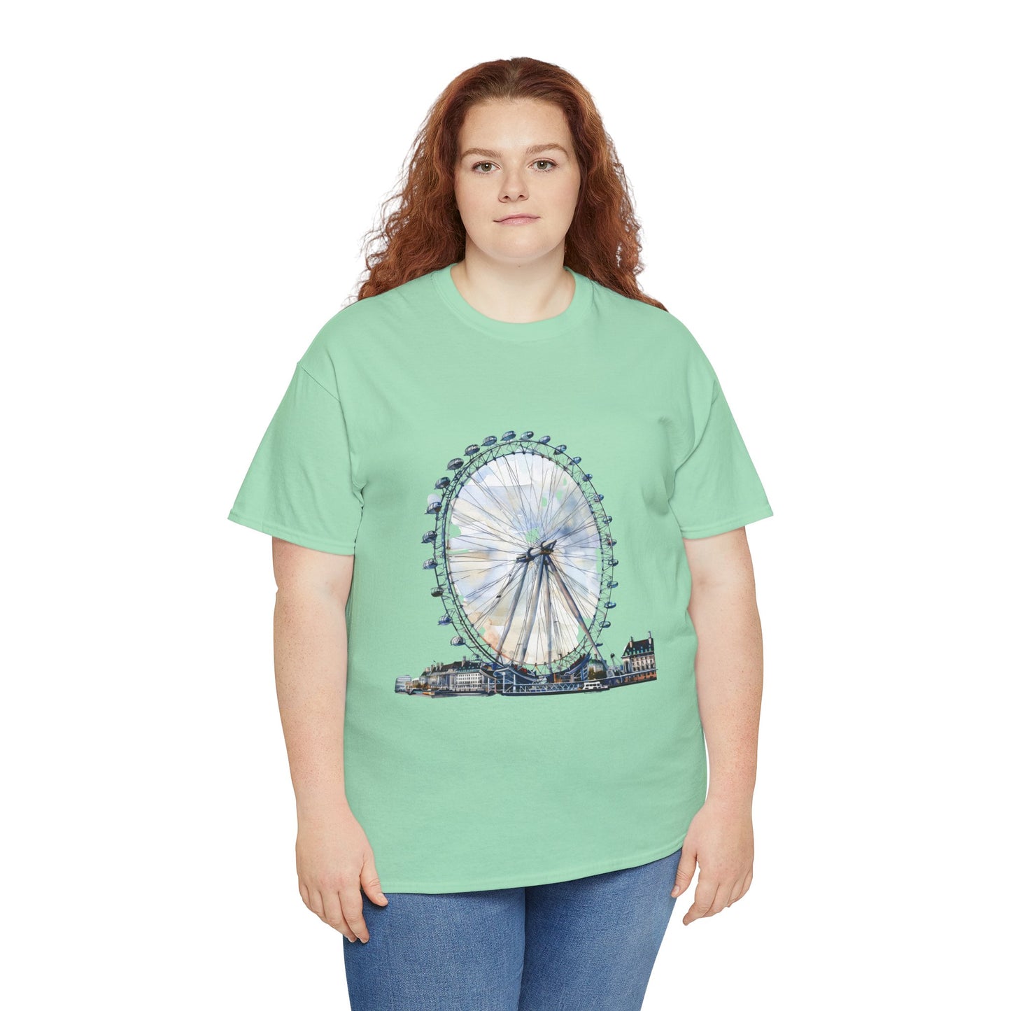 Unisex Heavy Cotton Tee - London's Aesthetic Eye