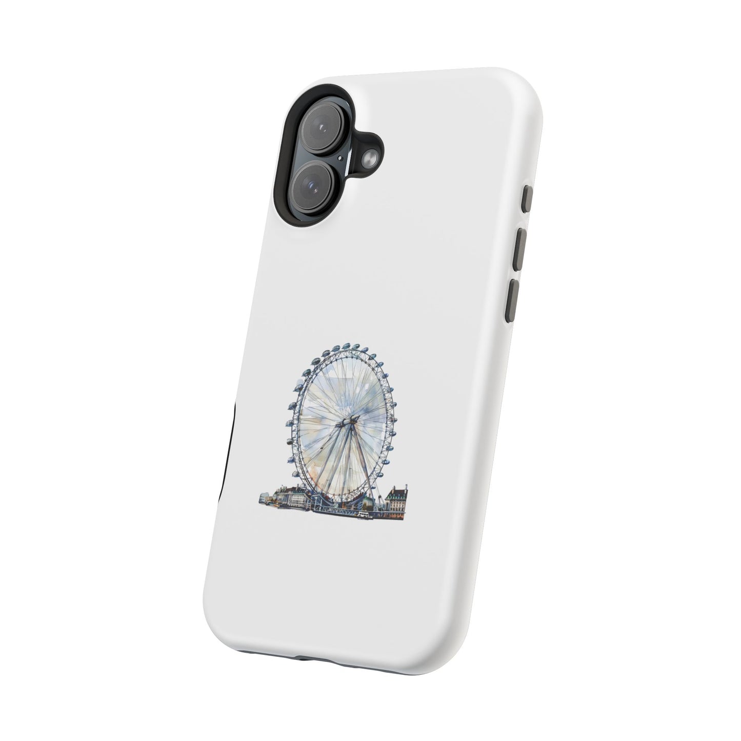 Stylish Magnetic Phone Cases with London Eye Design, Custom Phone Covers, Unique Gift for Travelers, Chic Electronic Accessories