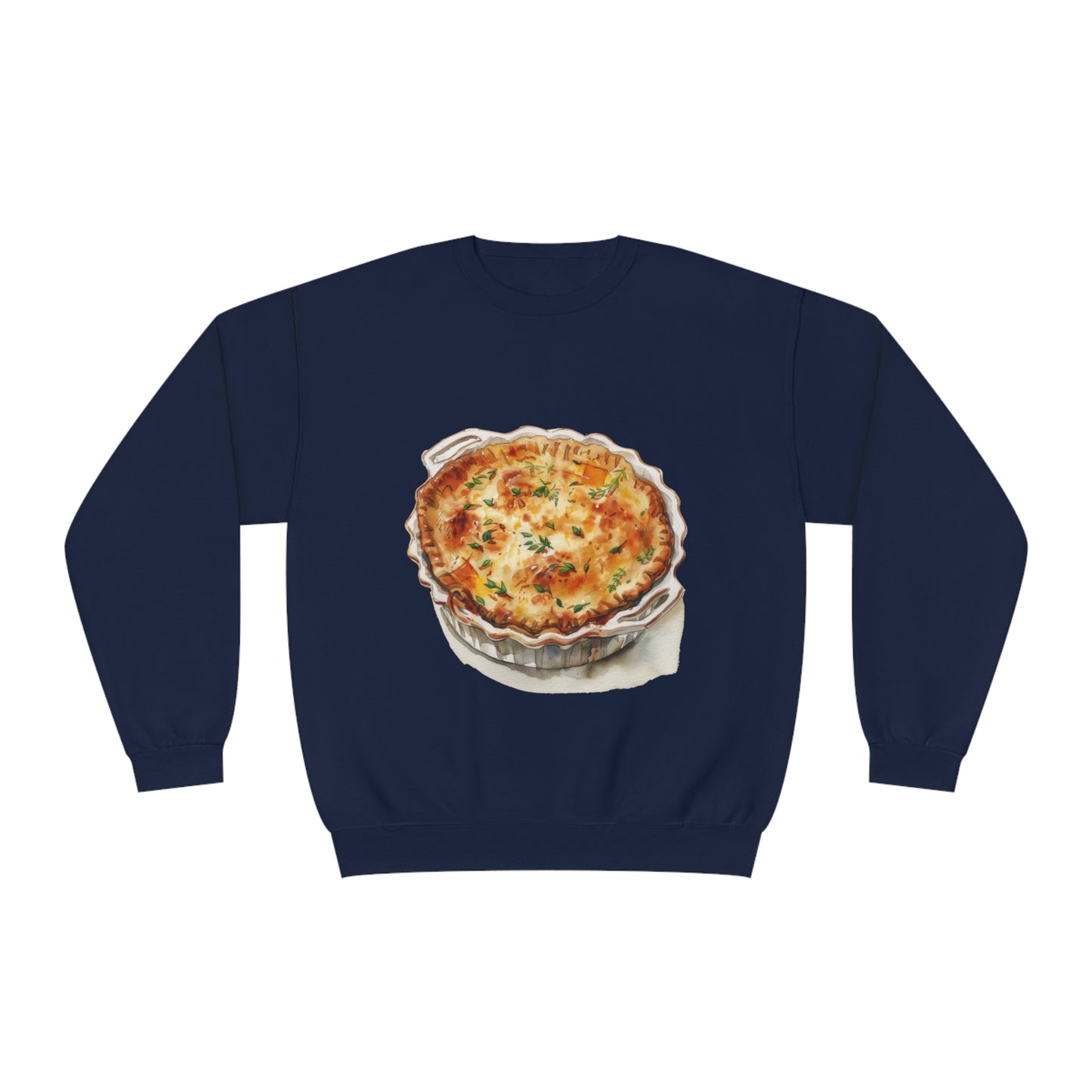 Unisex NuBlend® Crewneck Sweatshirt - British Royal Feast Opulent Dining Fit for Royalty