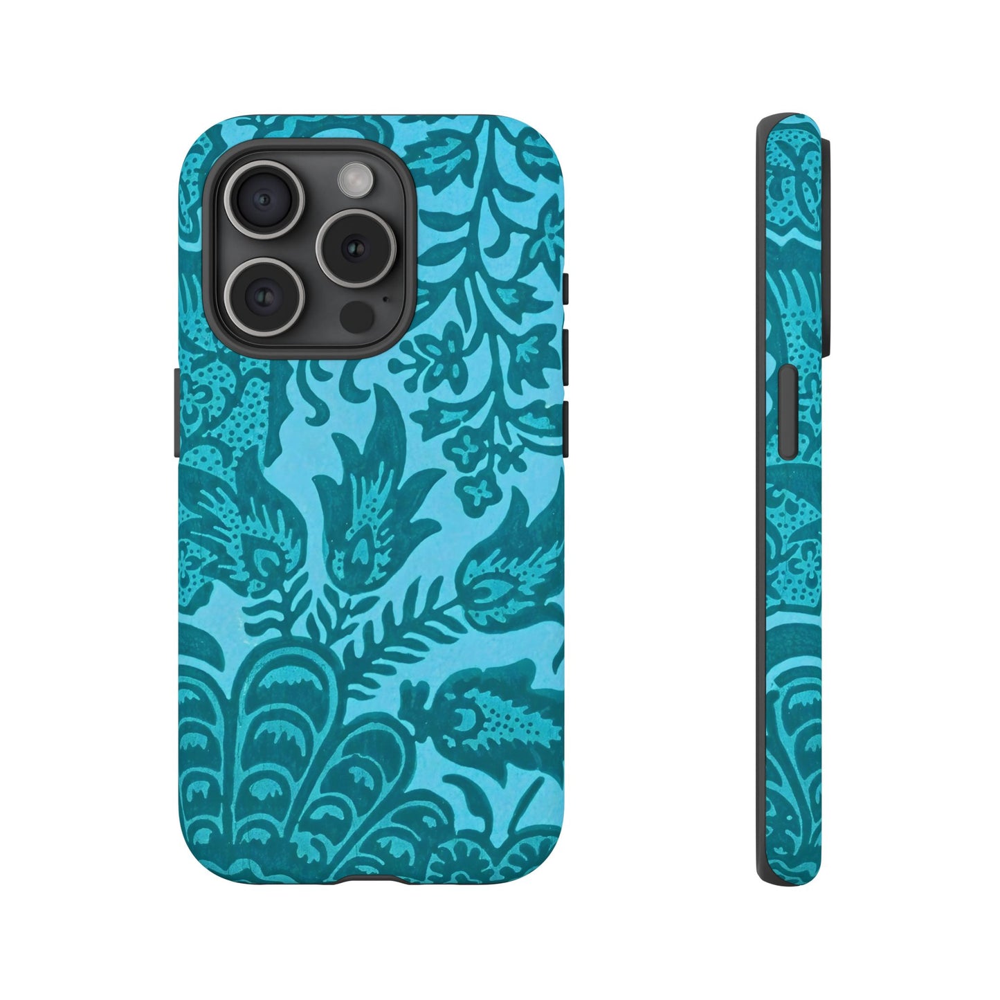 Bohemian Phone Case, Tough Floral Phone Cover, Artistic Phone Protector, Gift for Her, Unique Tech Accessories