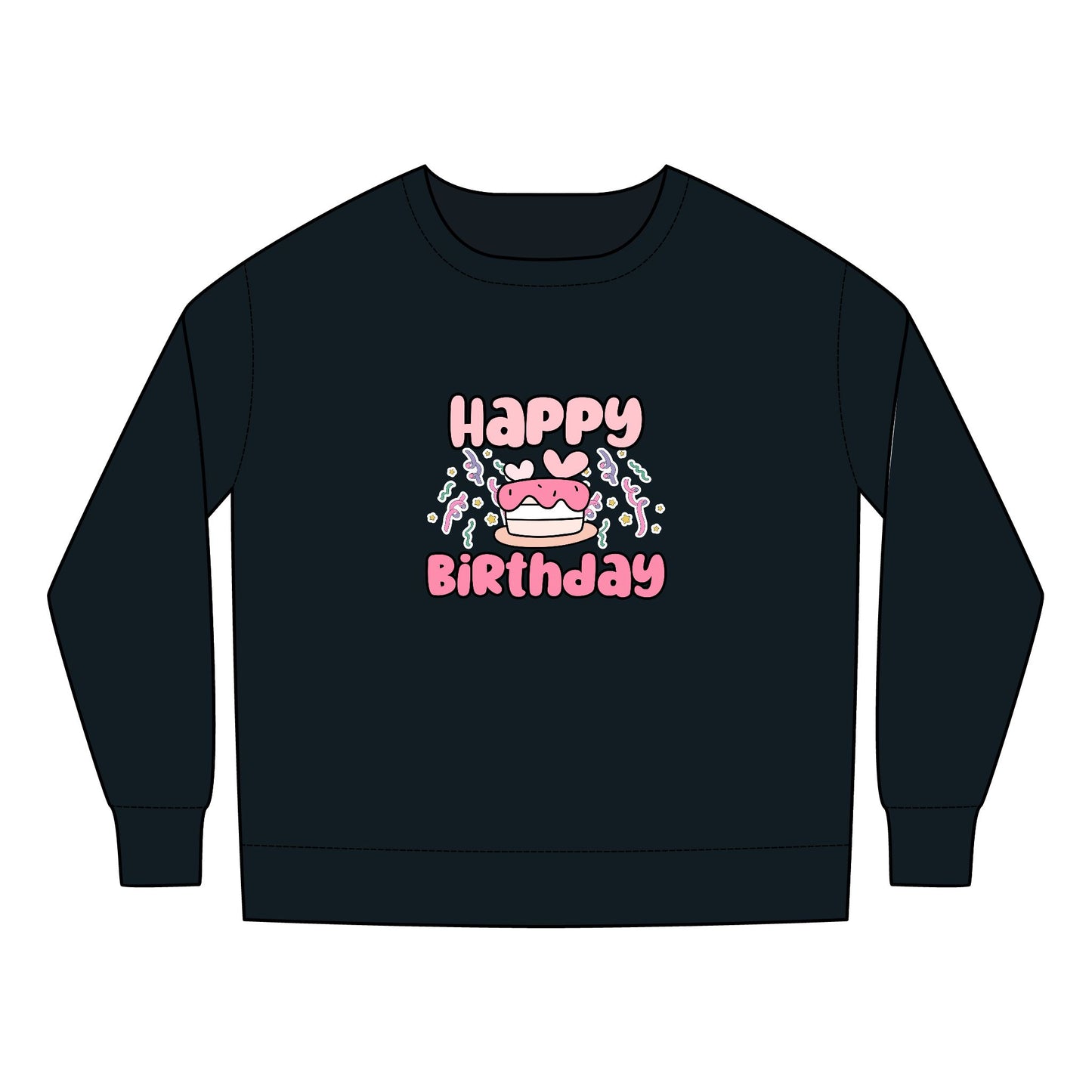 Toddler Sweatshirt - Wild Birthday Vibes Leopard Print PNG