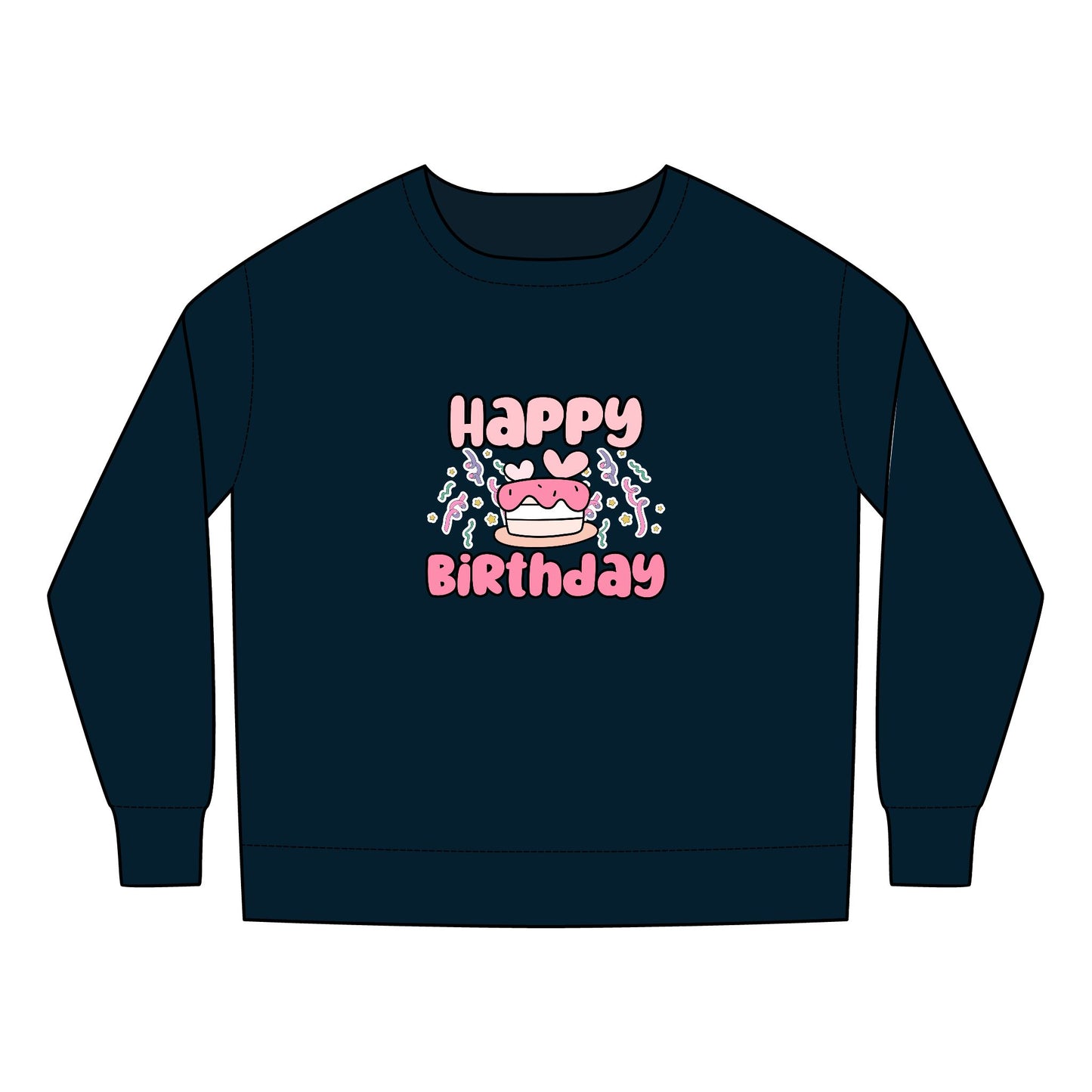 Toddler Sweatshirt - Wild Birthday Vibes Leopard Print PNG