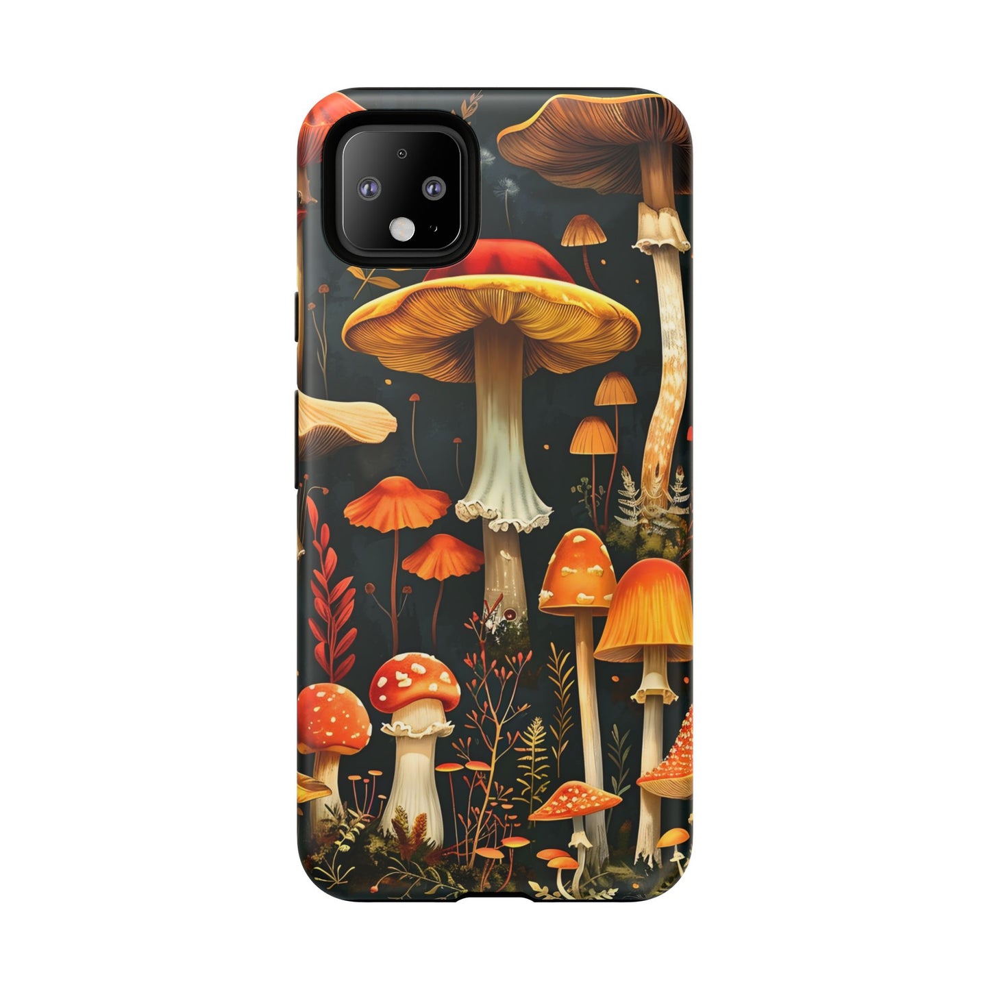 Whimsical Mushroom Phone Case | Tough Cases – Unique Nature Design, Eco-Friendly Cover, Gift for Nature Lovers, Phone Accessory, Fall Decor