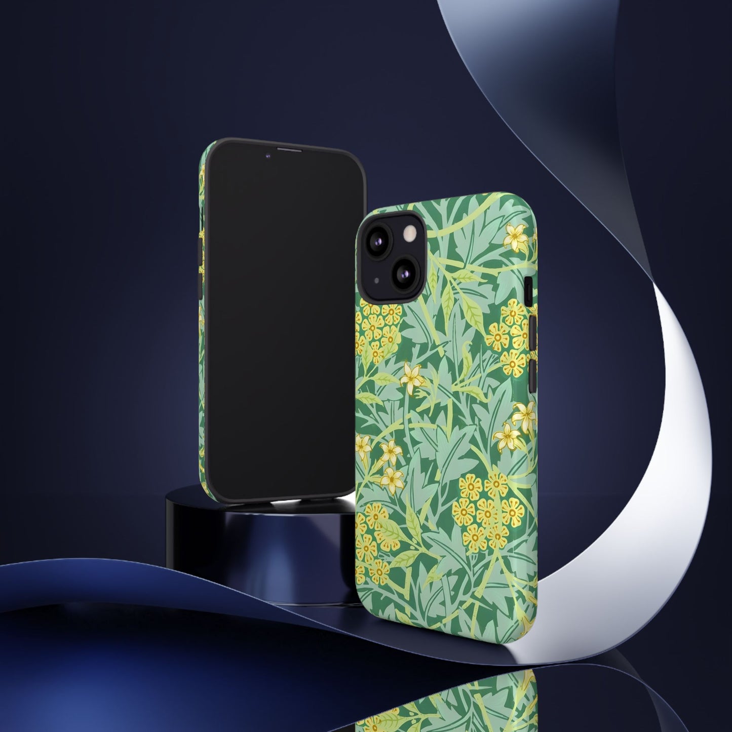 Tough Cases Organic Floral Phone Case, Stylish iPhone Cover, Eco-Friendly Gift, Nature Lover Accessory, Spring Decor, Unique Phone Protector