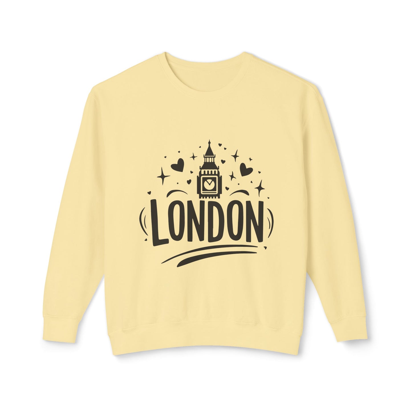 Unisex Lightweight Crewneck Sweatshirt - Love London