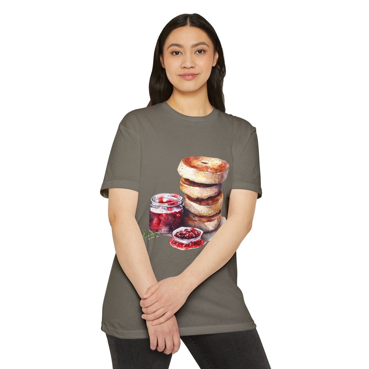 Unisex CVC Jersey T-shirt - From Pies to Puddings - Classic British Dishes