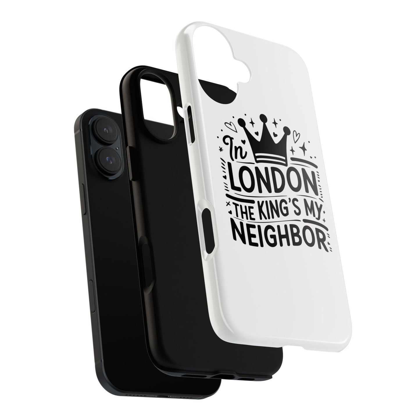 London's Neighbour Phone Case | Royalty Design for Travelers, Gifts for Friends, British Souvenir, Phone Accessory, Stylish Protection