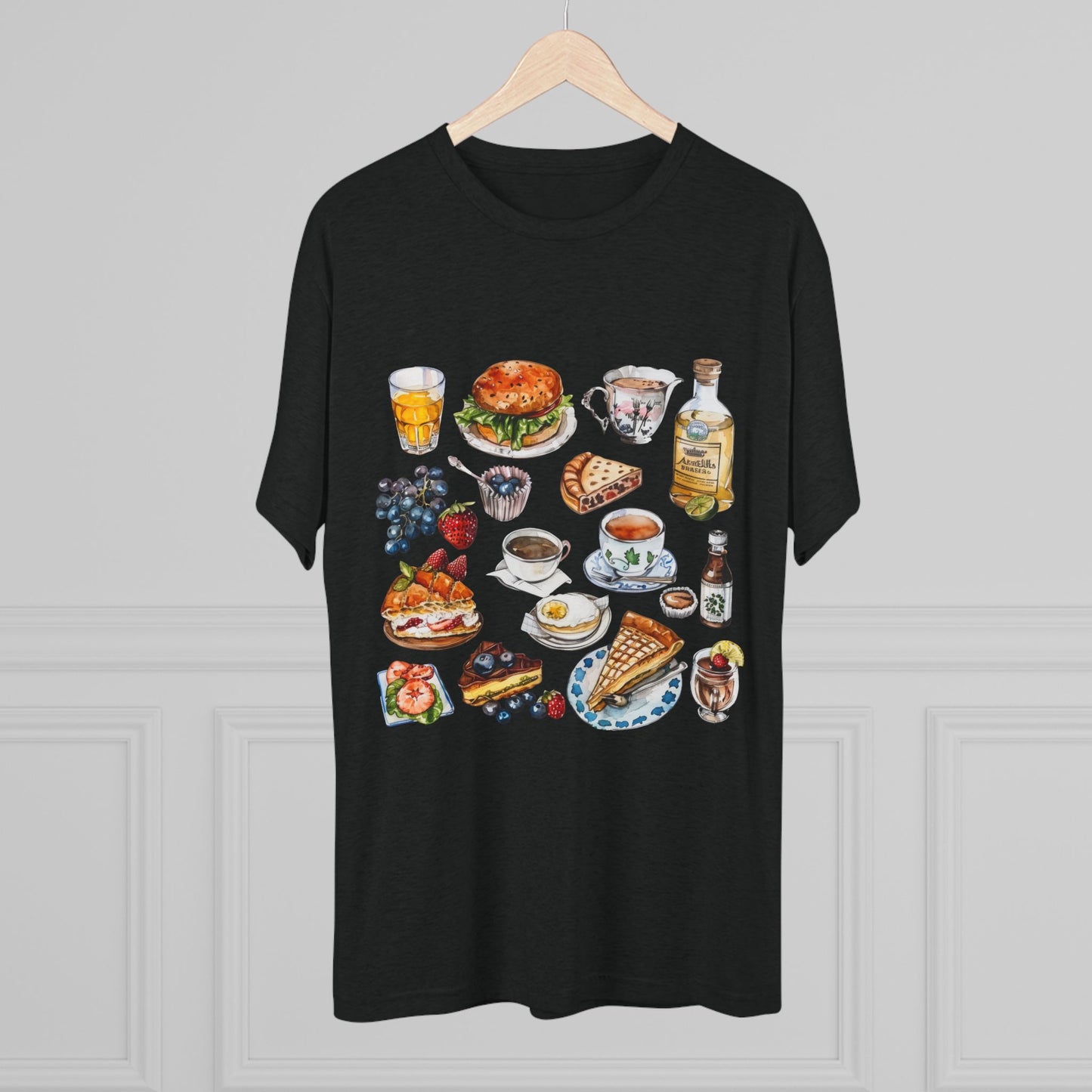 Vintage England Cozy Unisex Tri-Blend Crew Tee
