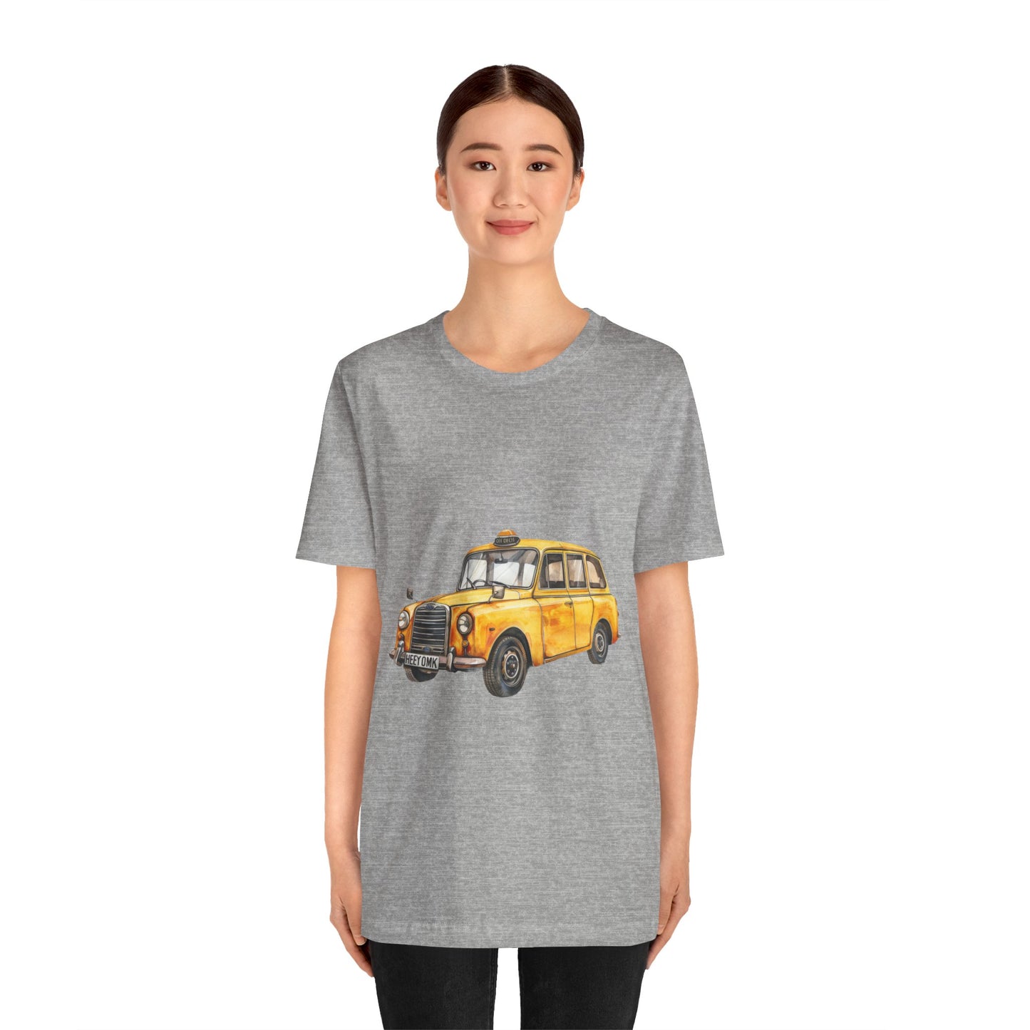 Unisex Jersey Short Sleeve Tee - Trendy British Vintage Car