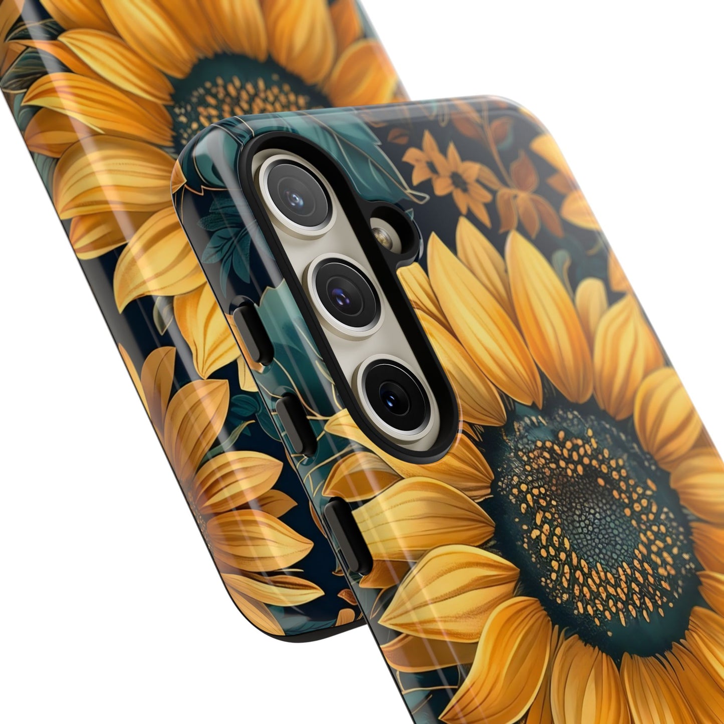 Sunflower Phone Case - Bright Floral Design, Stylish Tough Cover for Sunflower Lovers, Gift for Plant Enthusiasts, Mom Gift, Nature Lovers