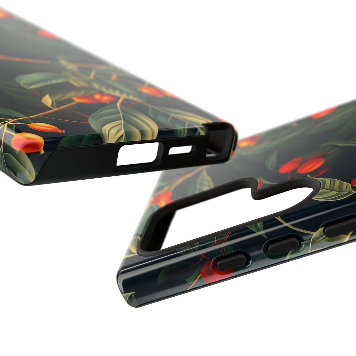 Tough Cases, Floral Phone Case, Nature-Inspired Tech, Unique Gift, Phone Accessory, Botanical Design, Fall Vibes